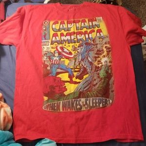 *NWOT* Large Captain America tee shirt